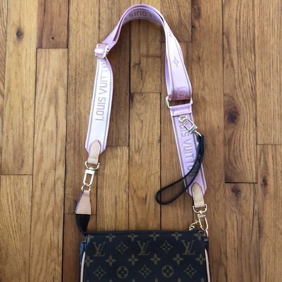 Adjustable wide pink fashion replacement strap - Picture 3 of 12